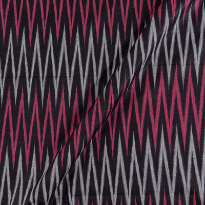 HAIDER ALI AND SONS Cotton Blend Self Design Multipurpose Running Fabric