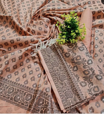 sarees Cotton Silk Solid Kurta & Palazzo Material