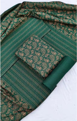 ABCOLLECTION Wool Printed Salwar Suit Material