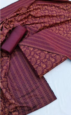 ABCOLLECTION Wool Printed Salwar Suit Material