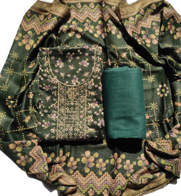 GC80 BY GAURI COLLECTION Wool Floral Print Salwar Suit Material