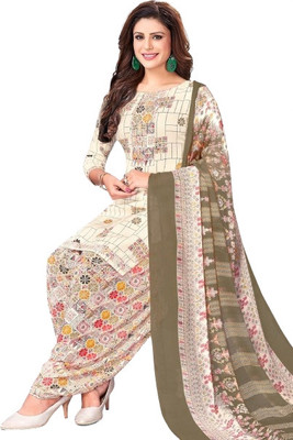 RJF Crepe Printed Salwar Suit Material