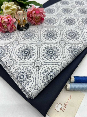 RKFAISHION Cotton Blend Printed Multi-purpose Fabric