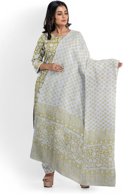 Garvi Gurjari Pure Cotton Printed Salwar Suit Material