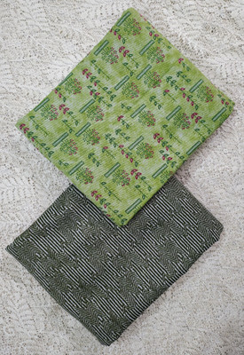 WORDROBEHUB Cotton Blend Printed Shirt & Trouser Fabric