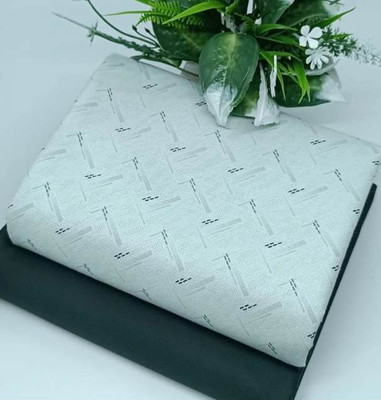 dharmash enterprise Cotton Blend Printed Shirt Fabric