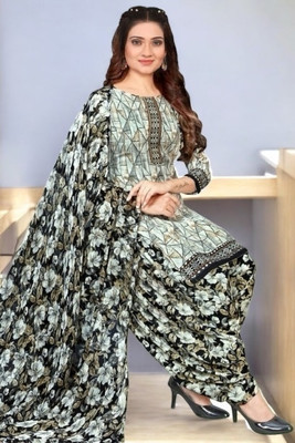 Dariya Fashion Crepe Printed Salwar and Dupatta Material