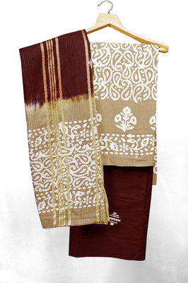 SatSpirited Pure Cotton Printed Salwar Suit Material