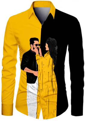 Mahi creations Polycotton Printed Shirt Fabric