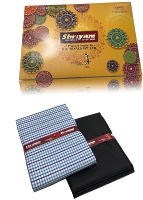 Shriyam Polycotton Printed Shirt & Trouser Fabric