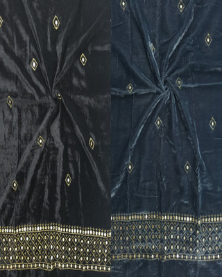 Durga Velvet Solid Blouse Material
