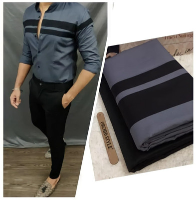 Duniya Cotton Blend Printed Shirt & Trouser Fabric