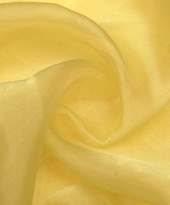 ramiv vastra Organza Solid Multi-purpose Fabric