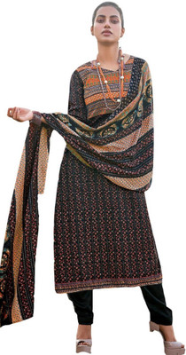 Rosaniya Wool Printed Salwar Suit Material