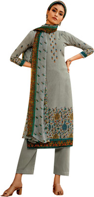 Rosniya Wool Embroidered Salwar Suit Material