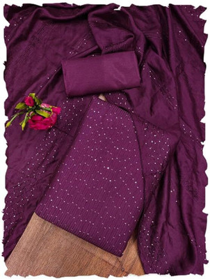 New Rs Cotton Blend Self Design Kurta & Churidar Material