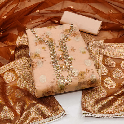 Kimisha Modal Embellished Salwar Suit Material