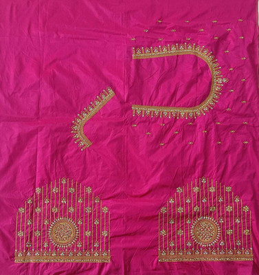 SIDDHI TRENDZ Art Silk Embroidered Blouse Material