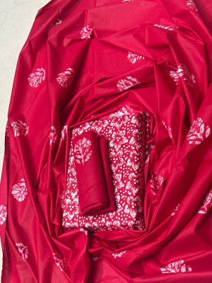 RAVI JANKI Pure Cotton Printed Salwar Suit Material