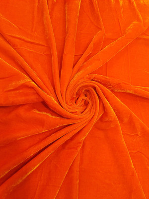 KDPM Velvet Solid Multipurpose Running Fabric