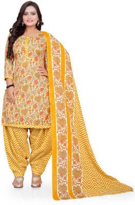 Rajnandini Cotton Blend Printed Salwar Suit Material