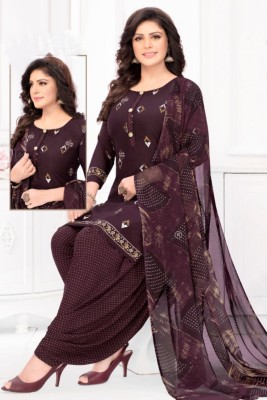 THIRA Crepe Printed Salwar Suit Material