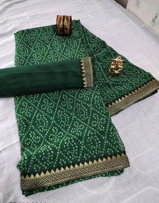 DHARMEE Georgette Printed Blouse Material