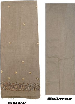 Vrinde Wool Embroidered Salwar Suit Material