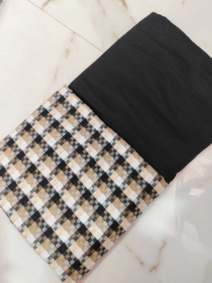 HRD Wool Printed Kurta & Palazzo Material