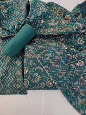 universe creation Wool Printed Salwar Suit Material