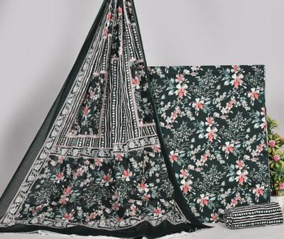 NISHIRE Pure Cotton Printed Salwar Suit Material