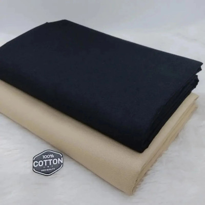 tmcretion Cotton Blend Solid Shirt & Trouser Fabric