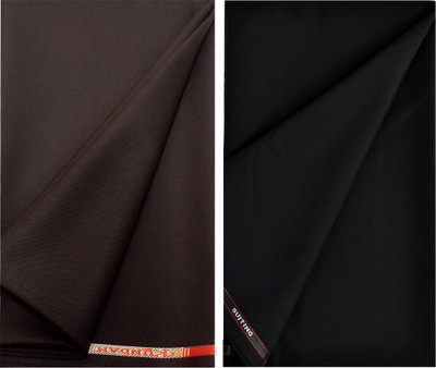 KUNDAN SULZ GWALIOR Polycotton Solid Trouser Fabric