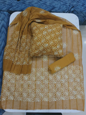 Praaj Pure Cotton Floral Print Salwar Suit Material