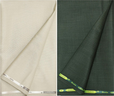 KUNDAN SULZ GWALIOR Viscose Rayon Solid Trouser Fabric