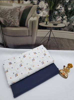 Jai Khodiyar Fashion Polycotton Solid, Printed Shirt & Trouser Fabric