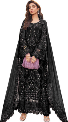 Shreepad Lifestyle Georgette Floral Print Salwar Suit Material