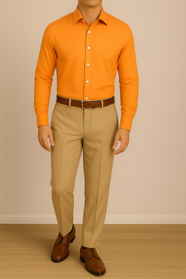 KUNDAN SULZ GWALIOR Polycotton Solid Shirt & Trouser Fabric