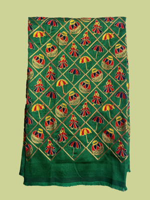 HouseOfCommon Silk Blend Embroidered Blouse Material