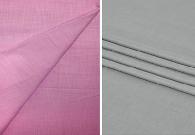 Pri & Su CottLinns Lycra Blend Solid Shirt & Trouser Fabric