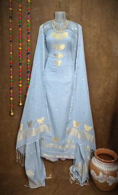 SP Boutique Khadi Cotton Printed Salwar Suit Material
