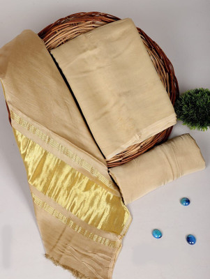 KRAFTLAY Art Silk Solid Salwar Suit Material