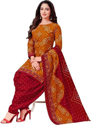 Krishani Creation Crepe Printed Salwar Suit Material