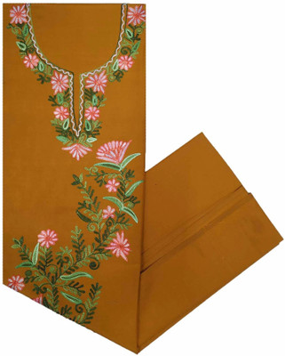 Kashmiri Pure Cotton Embroidered Salwar Suit Material