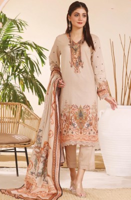 REET MAHAL Pure Cotton Printed Salwar Suit Material