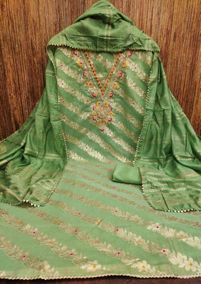 AP FAB Jacquard Printed Salwar Suit Material
