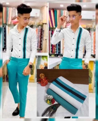 WELE DERBIES Cotton Blend Printed Shirt & Trouser Fabric