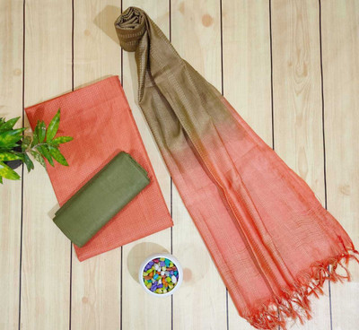 Aamir Fashion Textile Cotton Silk Self Design Kurta & Churidar Material