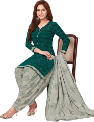 RJF Crepe Printed Salwar Suit Material