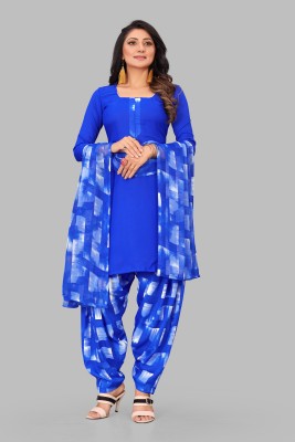 Gee Next Creation Crepe Printed Salwar Suit Material